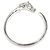 Hermès Bracciale Rigido Hermes in Metallo Argentato - vista 6