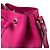 Borsa a tracolla Gucci in pelle rosa - vista 6