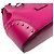 Borsa a tracolla Gucci in pelle rosa - vista 9