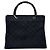Borsa Gucci in tela di nylon nera - vista 3
