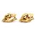 Orecchini a clip Chanel Gold - vista 2