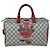 Borsa Gucci Boston Bag - Navy and Red
