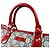 Borsa Gucci Boston Bag - Navy and Red - vista 10