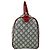 Borsa Gucci Boston Bag - Navy and Red - vista 2