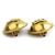 Orecchini a clip Chanel Gold - vista 3