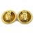 Orecchini a clip Chanel Gold - vista 5