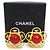 Orecchini a clip Chanel Oro e Rosso - vista 9
