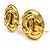 Orecchini a clip Chanel Gold - vista 3