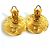 Orecchini a clip Chanel Gold - vista 6
