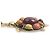 Collana Chanel Coco Mark design a tartaruga - vista 3