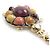 Collana Chanel Coco Mark design a tartaruga - vista 4