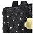 Borsa Prada in rafia nera e off-white - vista 6