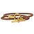 Hermès Pulseira de Couro Hermes Glenan Double Tour - vista 2