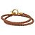 Hermès Pulseira de Couro Hermes Glenan Double Tour - vista 4