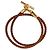 Hermès Pulseira de Couro Hermes Glenan Double Tour - vista 6