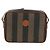Fendi Vintage Pequin Coated Canvas Small