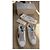 Golden Goose Sneakers Superstar Classic in pelle bianca e stella rossa - vista 4