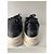 Sneakers Versace Chain Reaction in pelle nera e mesh - vista 5