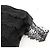 Givenchy Vestido bustier de renda preta Fall 2021 - vista 5