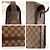 Borsa a tracolla Louis Vuitton Damier Tribeca Carre - vista 5