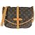 Borsa a spalla Louis Vuitton Monogram Saumur 30 - vista 2
