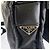 Sac messager Prada en tissu jacquard avec logo - vue 5