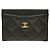 Tarjetero Clásico Chanel Coco Mark Matelassé