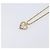 Pendente a cuore con logo Christian Dior in metallo con cristalli - vista 4