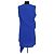 Alexander McQueen Kleid Blau Synthetik - Ansicht 4