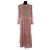Vestido Ba&Sh beige de viscosa