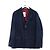 Giacca Brunello Cucinelli in cotone blu navy