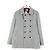 Brunello Cucinelli Grey Wool Coat Men
