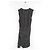 Autre Marque Saint Laurent Kleid aus schwarzer Seide - Ansicht 3