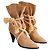 Isabel Marant Stivali stringati CANVAS SUMMER B gialli - vista 3