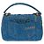 Borsa CHANEL Timeless/Classique in Denim Blu - 104024 - vista 4