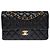 Borsa CHANEL Timeless/Classique in Pelle Nera - 104030 - vista 3