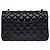 Borsa CHANEL Timeless/Classique in Pelle Nera - 104030 - vista 4