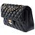 Borsa CHANEL Timeless/Classique in Pelle Nera - 104030 - vista 5