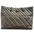 Borsa tote Chanel argento 2.55