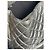 Borsa tote Chanel argento 2.55 - vista 12