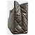 Borsa tote Chanel argento 2.55 - vista 3