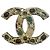 Chanel Cabochon Brosche
