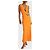 Autre Marque Christopher Esber Kleid orange T.38 - Ansicht 2