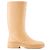 CHANEL - Botas de lluvia Chanel de goma beige (T36) - vista 2