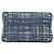 PRADA - Borsa Shopper Canapa GM Prada in denim blu e bianco - vista 4