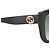 GUCCI - Occhiali da sole Gucci in acetato nero - vista 3