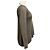 Brunello Cucinelli Taupe Langärmliger V-Ausschnitt-Pullover aus Cashmere- und Seidenstrick mit Pailletten - Ansicht 2