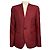 Autre Marque Blazer sin cuello Sapio Bordeaux Red