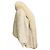 Etro Ivory Rabbit Fur Cape with Fox Fur Collar and Silk Lining - view 2