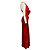 Autre Marque Silvia Tcherassi Rouge Red Daniela Maxi Kleid - Ansicht 2